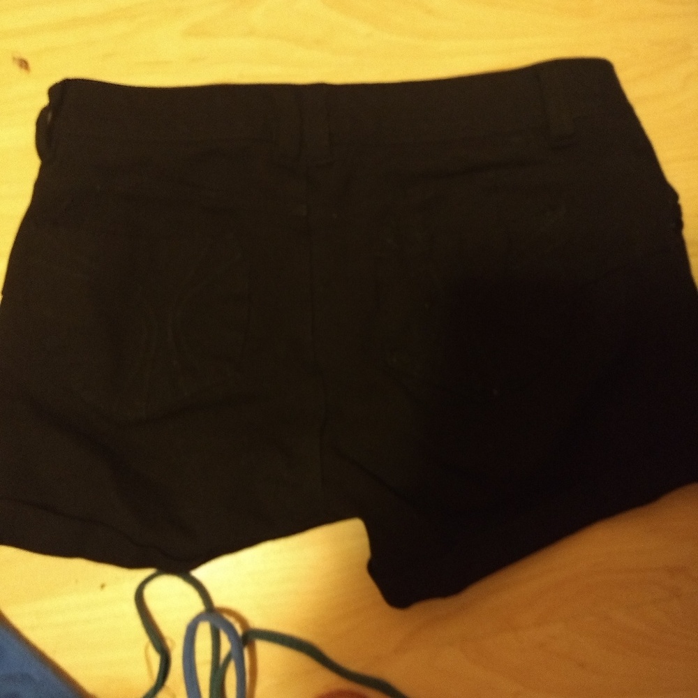 Black shorts
